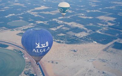 “مساء الحجر والدرون” في العلا: تجربة ساحرة تجمع بين عراقة التاريخ وحداثة التكنولوجيا