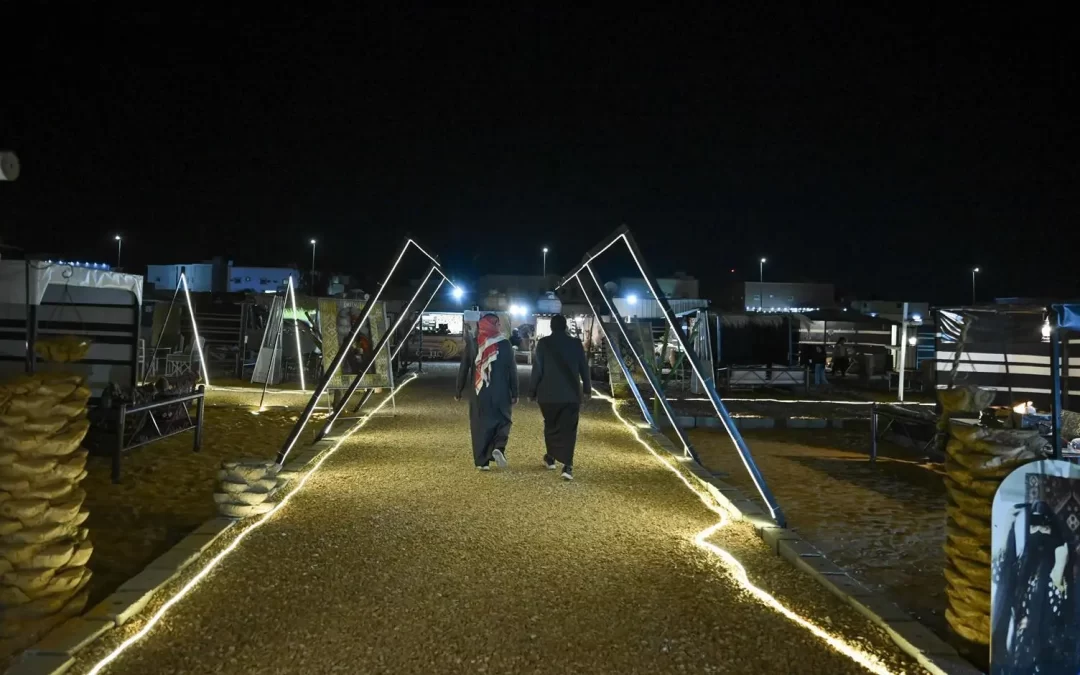 المخيمات الموسمية في الحدود الشمالية: ابتكارات شبابية تنعش السياحة الشتوية وتعزز التواصل الاجتماعي