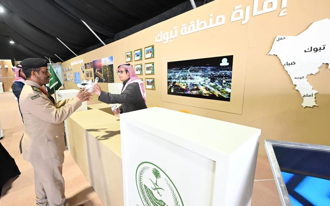 إمارة تبوك تُبهر الزوار بجناحها في “واحة الأمن” بمهرجان الملك عبدالعزيز للإبل 2024