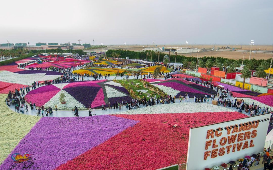 “مهرجان الزهور والحدائق الـ 15” بينبع الصناعية ينطلق بحلة مبهرة يوم 28 يناير