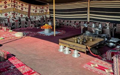 مناطق التخييم في الجوف تجذب المتنزهين للاستمتاع بجمال الطبيعة والربيع