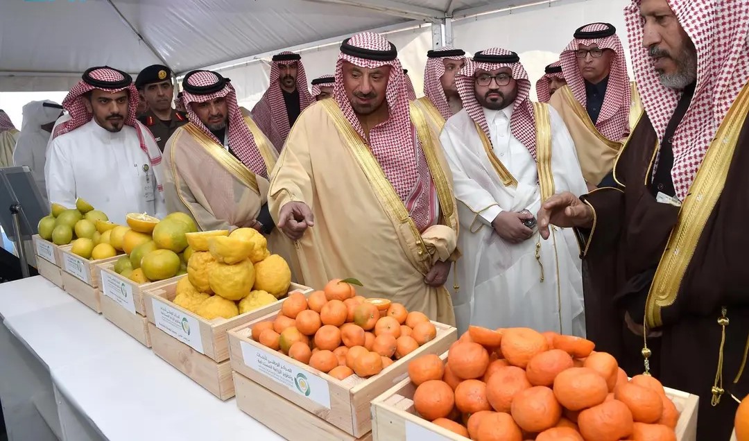 الأمير جلوي بن عبدالعزيز يدشن مهرجان نجران الوطني للحمضيات في نسخته الرابعة عشرة