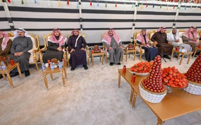 أمير حائل يدشن الموسم السادس لقطف الفراولة ويشهد توقيع اتفاقيات تعزز الصناعات الزراعية بالمنطقة