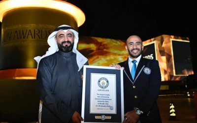 “هيئة الترفيه” تسجل إنجازًا عالميًا جديدًا بأكبر درع تكريمي في العالم
