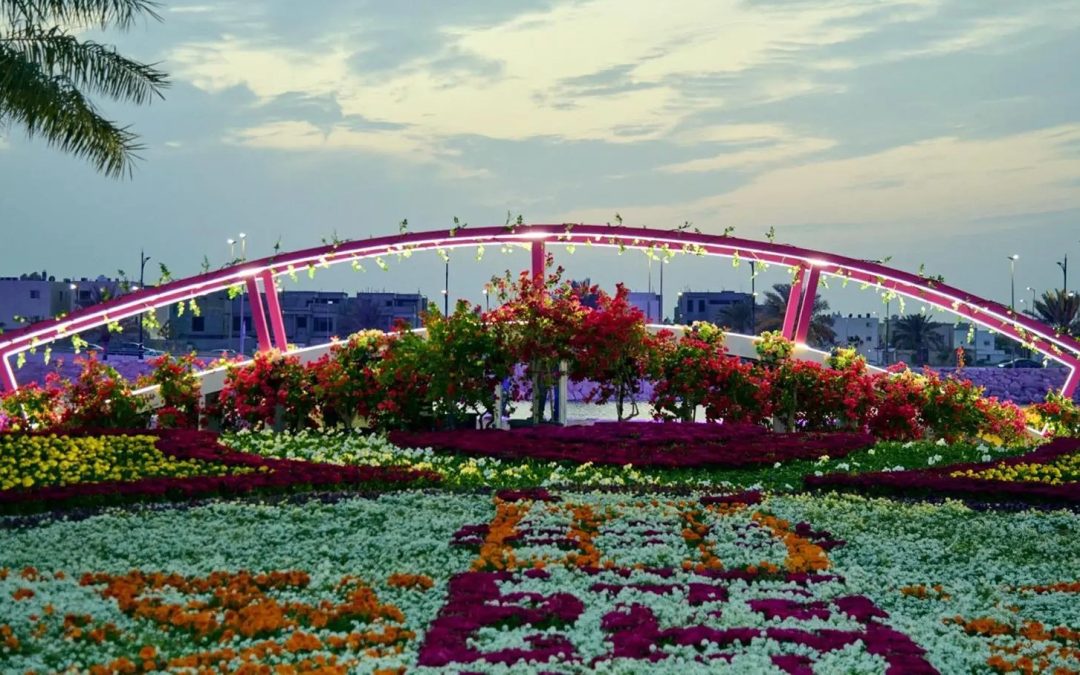مهرجان الزهور الرابع بالواجهة البحرية بالقطيف يجذب أكثر من 80 ألف زائر