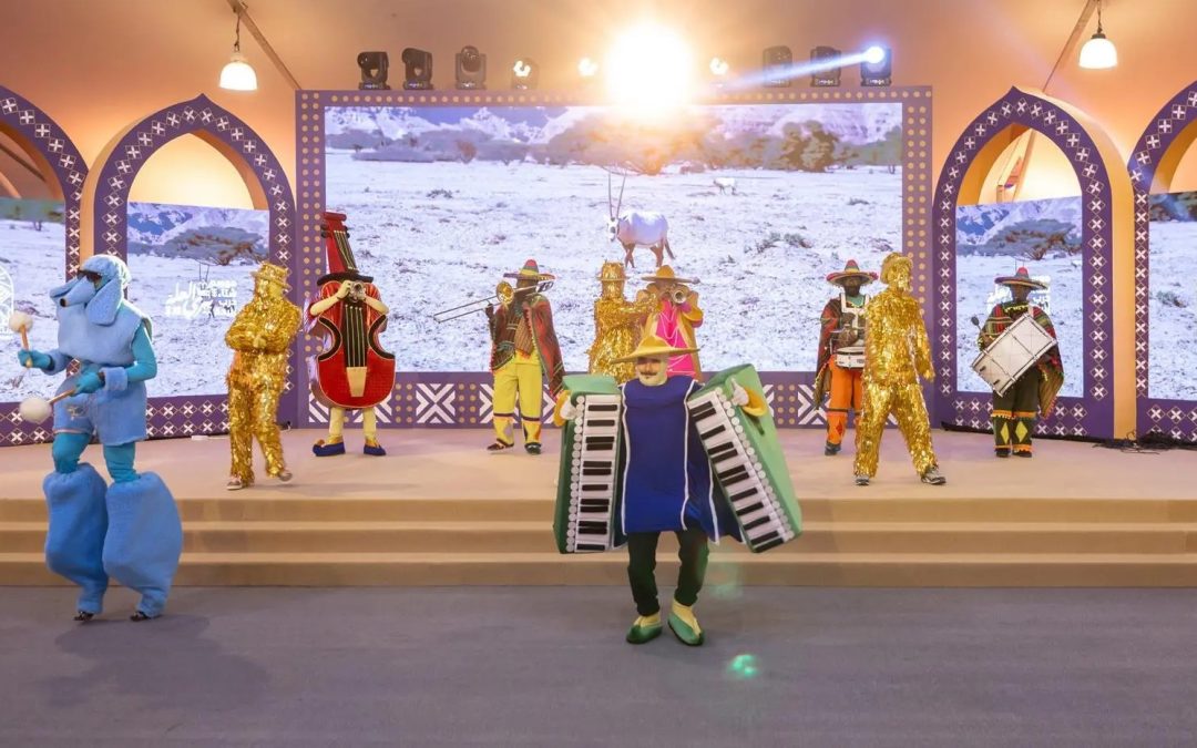 العروض العالمية والموروثات الشعبية تجذب زوار “شتاء درب زبيدة” في لينة التاريخية