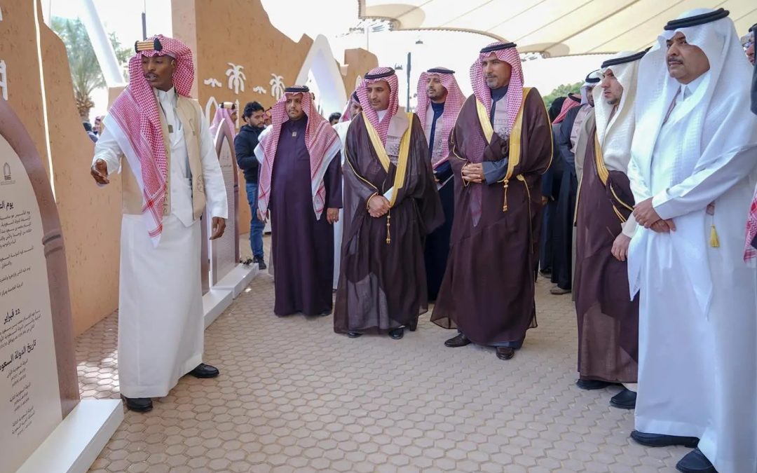 جامعة الأمير سطام تحتفي بيوم التأسيس بمعرض تاريخي وتراثي