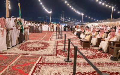 محافظ الدرعية يرعى حفل العرضة السعودية احتفاءً بعيد الفطر