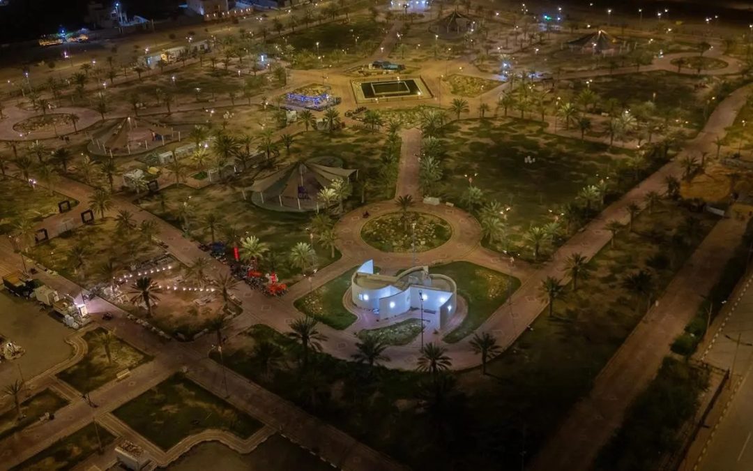أمانة الجوف تستكمل تجهيز المتنزهات والحدائق لاستقبال زوار عيد الفطر 🌳🎉