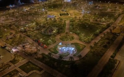 أمانة الجوف تستكمل تجهيز المتنزهات والحدائق لاستقبال زوار عيد الفطر 🌳🎉