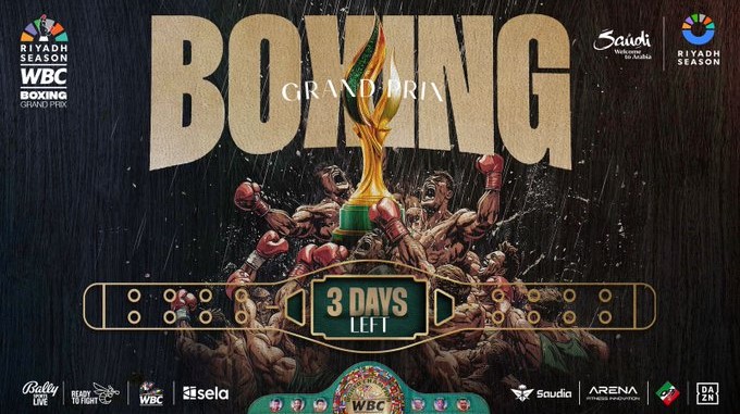 🥊 الرياض تحتضن انطلاقة بطولة WBC Grand Prix العالمية للملاكمة بمشاركة 128 ملاكمًا من 40 دولة