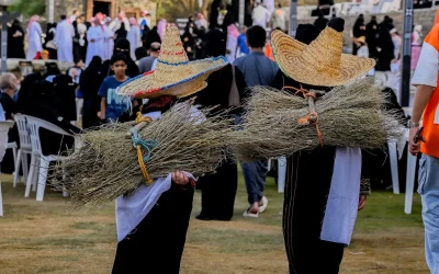 فعالية “أعمال الأمهات قديمًا” في مهرجان الأطاولة الثامن تُحيي ذاكرة الريف وتشد انتباه الزوار في الباحة