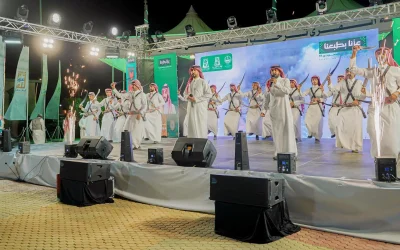 محافظة القرى بالباحة تحتفي باليوم الوطني الـ95 بفعاليات شعبية وفنية تعكس أصالة الموروث السعودي