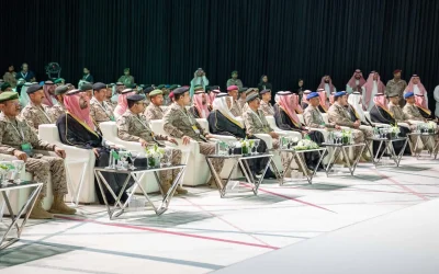 مساعد وزير الدفاع يفتتح المعرض التوعوي بالأمن السيبراني تحت شعار “وعيك السيبراني.. خط الدفاع الأول”