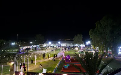 انطلاق مهرجان “ليالي رفحاء” للتسوق والترفيه وسط إقبال كبير من الأهالي والزوار