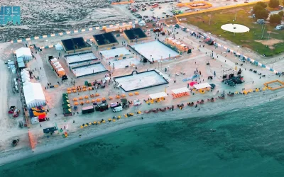 الأمير سعود بن طلال يدشّن مهرجان “رملية” أول فعالية عائلية للرياضات الشاطئية في المملكة ضمن شتاء العقير