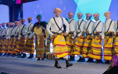 الزي التراثي الجيزاني يلفت الأنظار في فعاليات شتاء جازان 2026