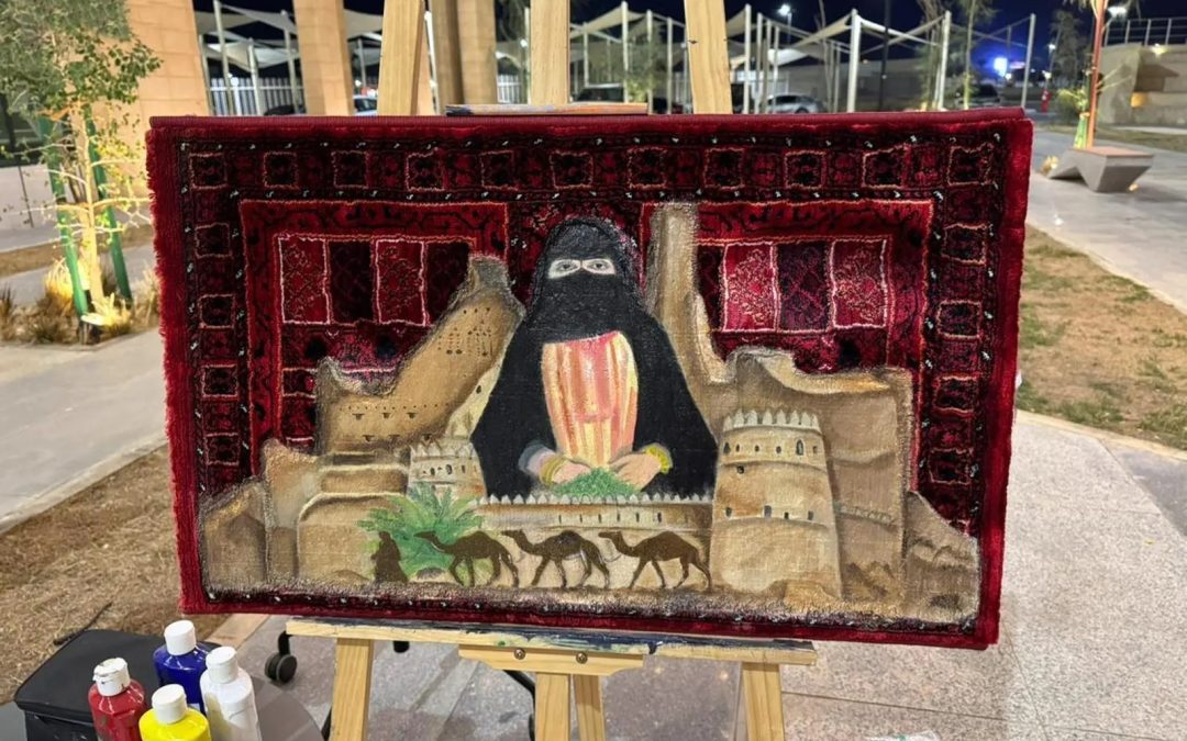 جمعية الثقافة والفنون بحائل تنظم فعالية فنية في بيت الثقافة احتفاءً بيوم التأسيس