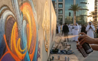 مهرجان الجرافيتي الثاني بينبع الصناعية يحوّل الجدران إلى منصات إبداع نابضة بالحياة