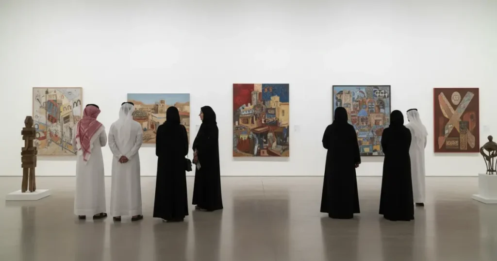 معهد مسك للفنون يطلق سلسلة المعارض الفردية 2026 في الرياض بمشاركة 71 عملاً فنياً لرواد الفن السعودي
