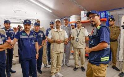 وزير الصحة يتفقد جاهزية مستشفى وزارة الداخلية الميداني بعرفات استعدادًا لخدمة الحجاج