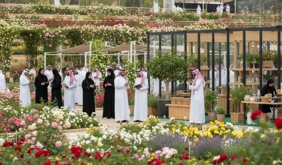 معرض ورد الطائف 2026 يواصل فعالياته في الرياض بتجارب عطرية وثقافية مستوحاة من إرث الورد الطائفي