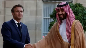 الأمير محمد بن سلمان "ولي العهد" يلتقي الرئيس الفرنسي ماكرون الجمعة 16/6/2023