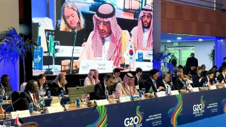 Saudi Arabia Takes Part in G20's Third Anti-Corruption Ministerial Meeting in Brazil