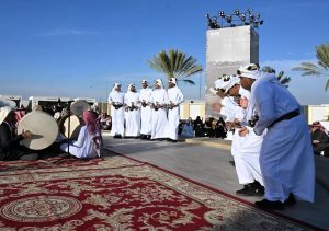 Ardah Colors and Folk Games Enliven Founding Day Celebrations in Abha
