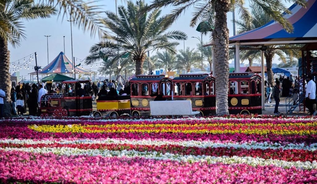"مهرجان الزهور" بالقطيف يختتم فعالياته بحضور 300 ألف زائر
