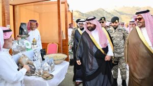 نائب أمير جازان يزور فعاليات المعرض الدولي للقهوة السعودية في الداير