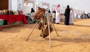 Al-Jouf Camel Auction Revives the ‘Sumayl’ Craft, a Traditional Women's Trade Preserving the Flavor of Ghee and Milk