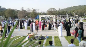 Joyful Eid Al-Adha Celebrations Kick Off in Al-Baha Amid Large Crowds and a Mix of Culture and Entertainment