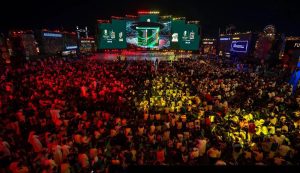Jeddah's City Walk Turns Into a Giant Fan Zone as King's Cup Final Draws Record Crowds
