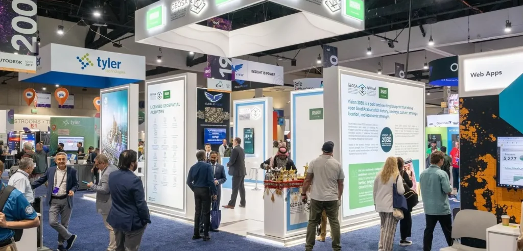 Saudi Geospatial Authority Wins “Best Pavilion” Award at Esri 2025 Conference, Showcasing the Kingdom's Global Geospatial Progress
