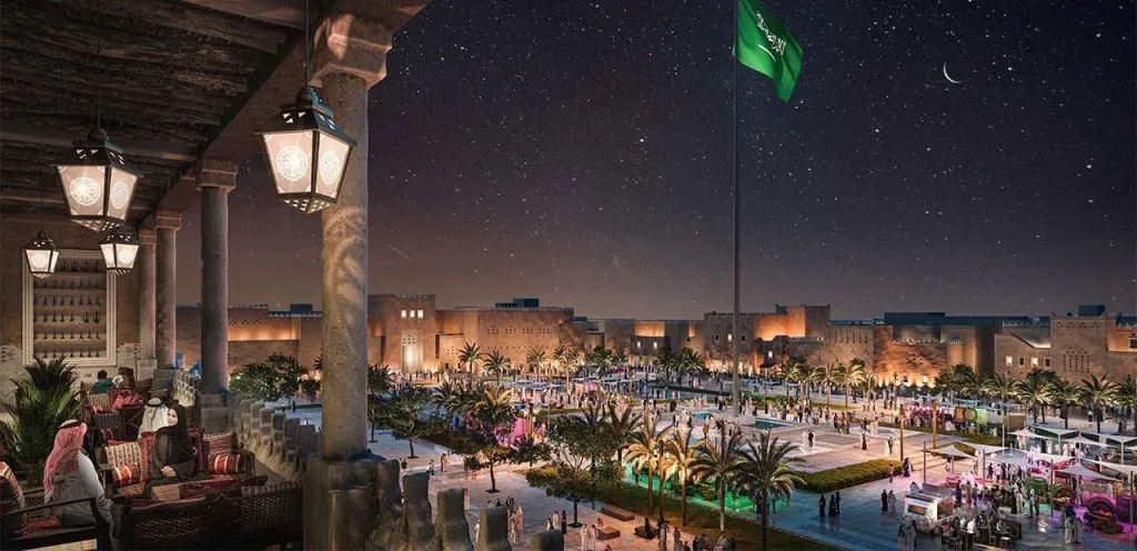 💼 الدرعية تعزّز حضورها العالمي بتطوير منطقة تجارية تضم 400 علامة محلية وعالمية