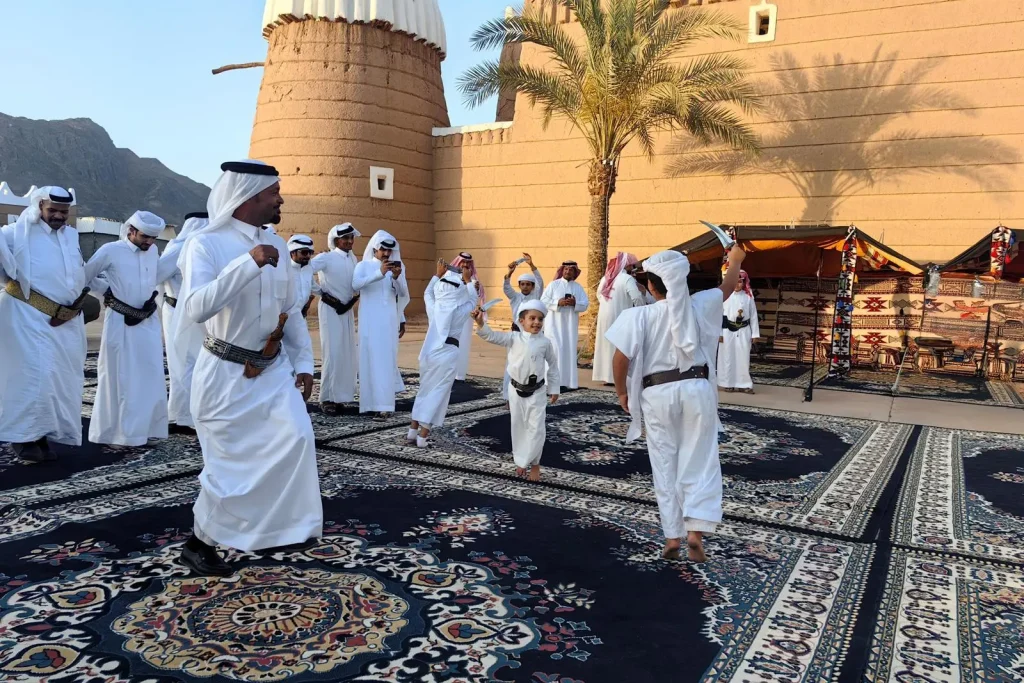 "الرزفة".. فن فلكلوري أصيل يزين مناسبات نجران ويعزز الهوية الثقافية