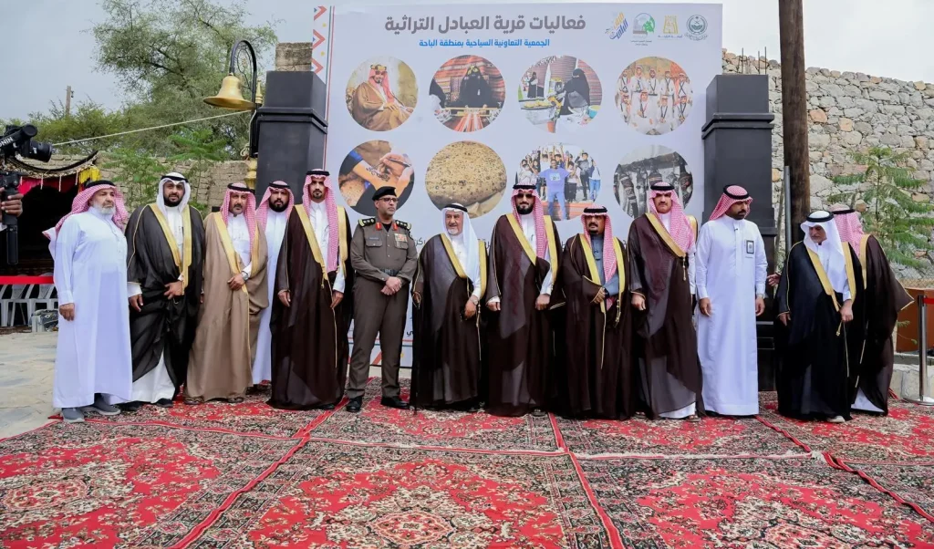 انطلاق فعاليات قرية العبادل التراثية ضمن صيف الباحة 2025