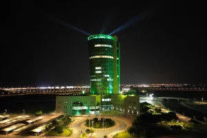 Jazan University Turns Green to Celebrate Saudi Arabia's 95th National Day