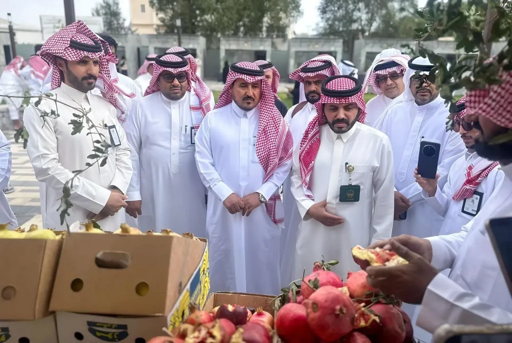 انطلاق مهرجان الرمان والمنتجات الموسمية الخامس بسراة عبيدة وسط إقبال واسع