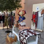 Traditional handicrafts at Barzan Market in Hail
