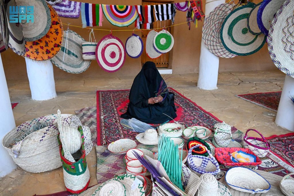 Craft demonstration at HARFA Festival 2025 in Hail
