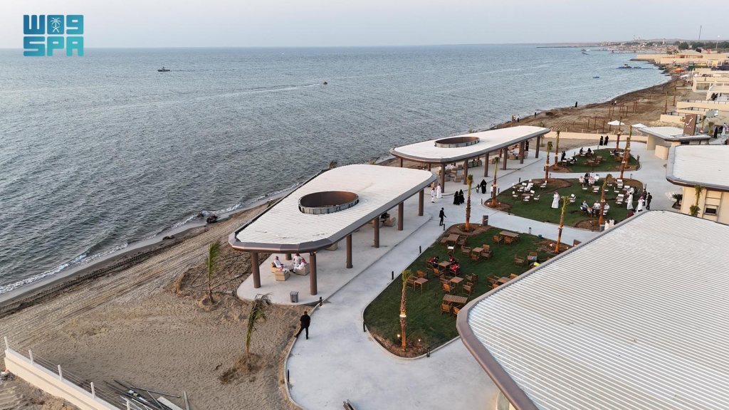 Jidanah Beach waterfront in Jazan