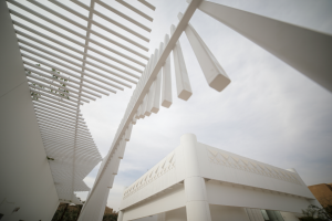 The historic Fenaa Alawwal cultural center building in Riyadh