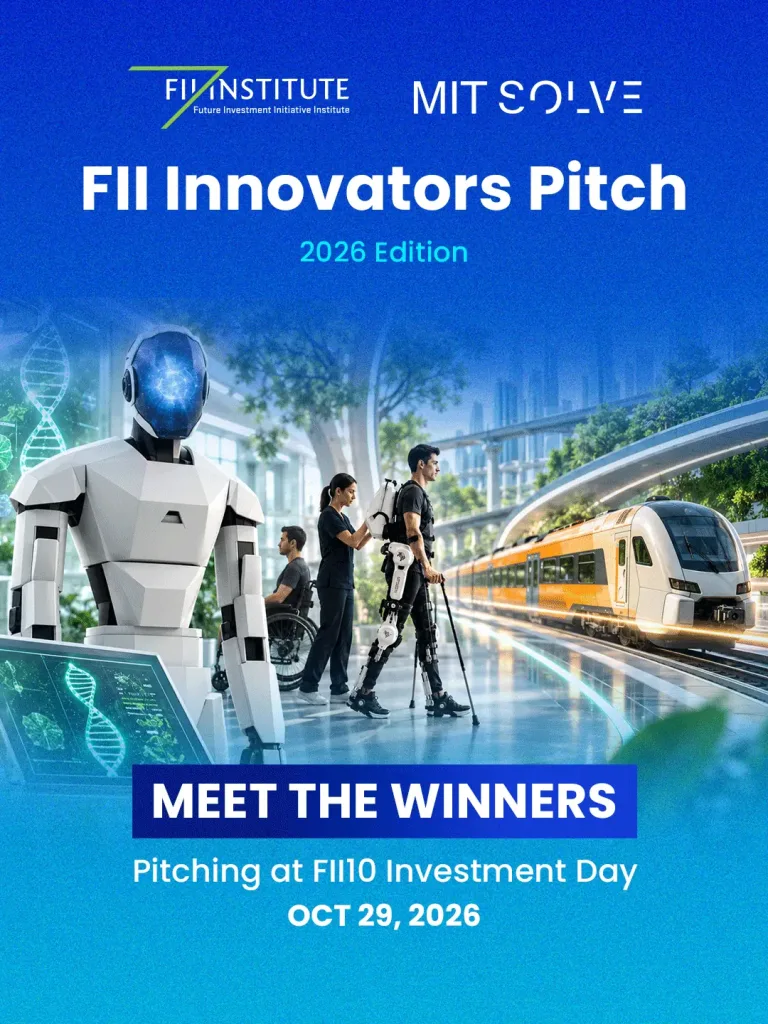 خمس شركات ناشئة تتأهل لعروض المبتكرين في FII10 بالرياض