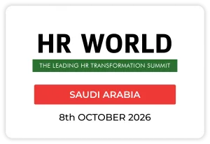 الملصق التعريفي الرسمي لقمة الموارد البشرية السعودية بتاريخ 8 أكتوبر 2026