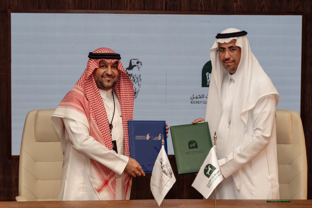 Jockey Club and National Center for Falcons memorandum signing on 6 October 2026