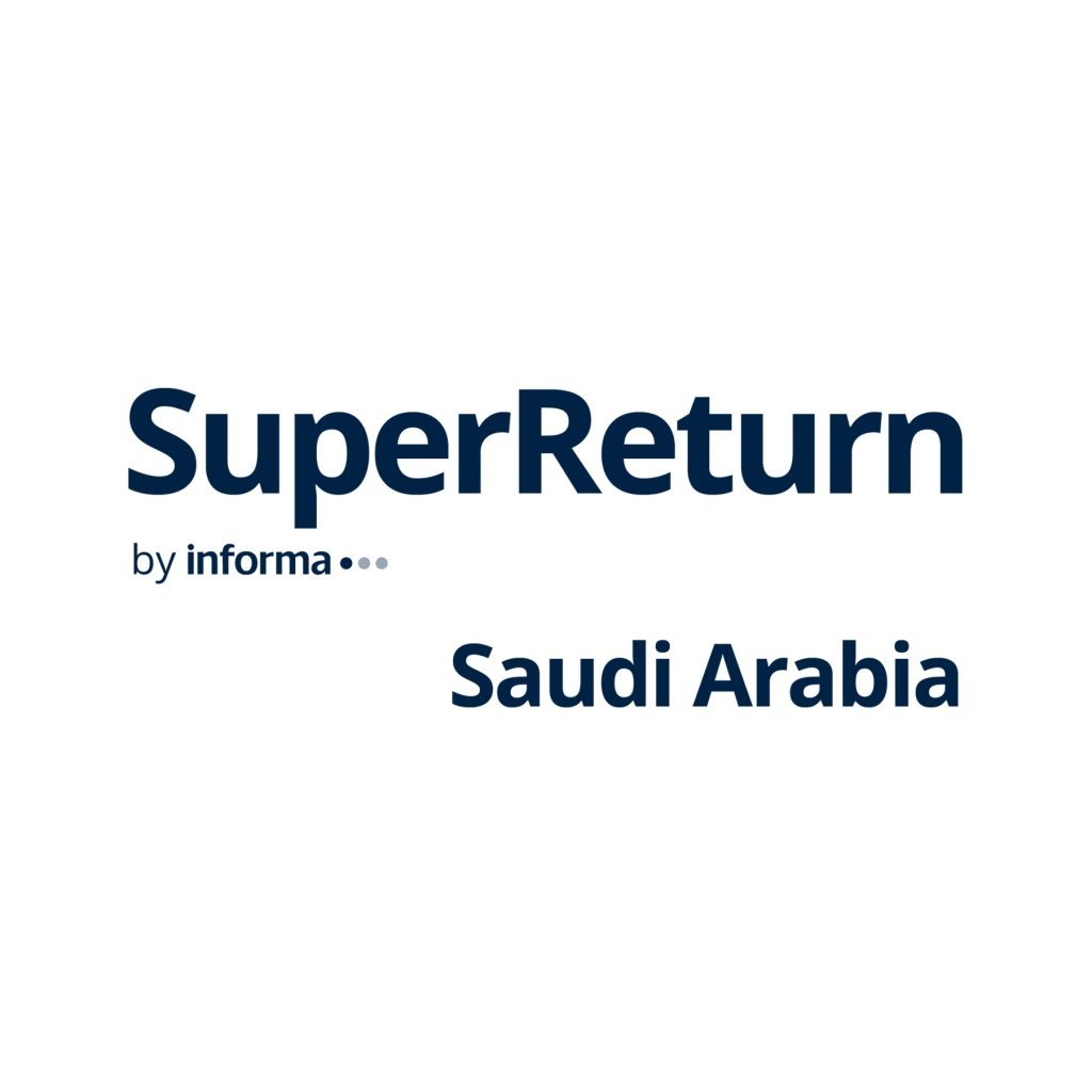 الشعار الرسمي لمؤتمر سوبر ريتيرن السعودية، بهامش أبيض لملاءمة العرض