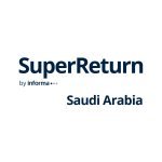 الشعار الرسمي لمؤتمر سوبر ريتيرن السعودية، بهامش أبيض لملاءمة العرض