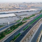منظر جوي لمركز واجهة الرياض للمعارض والمؤتمرات